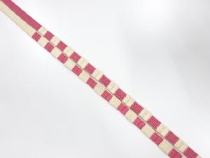 アンティーク　帯留め用　手組三分紐